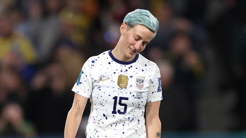 Megan Rapinoe Penalty Miss Smile