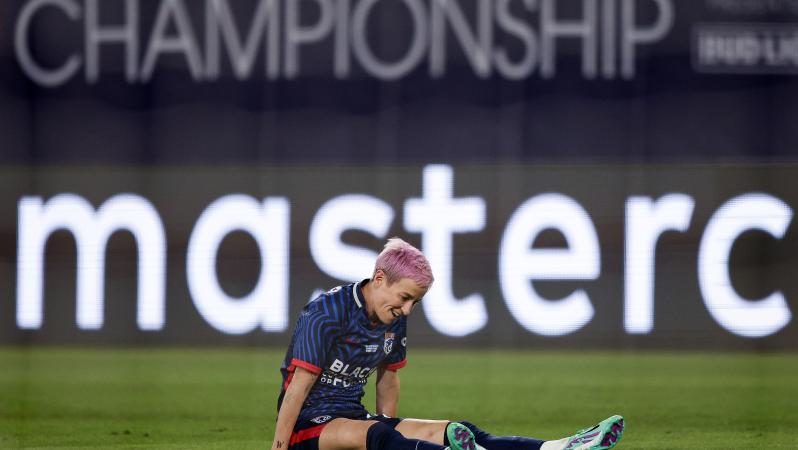 Megan Rapinoe injury in NWSL Championship 
