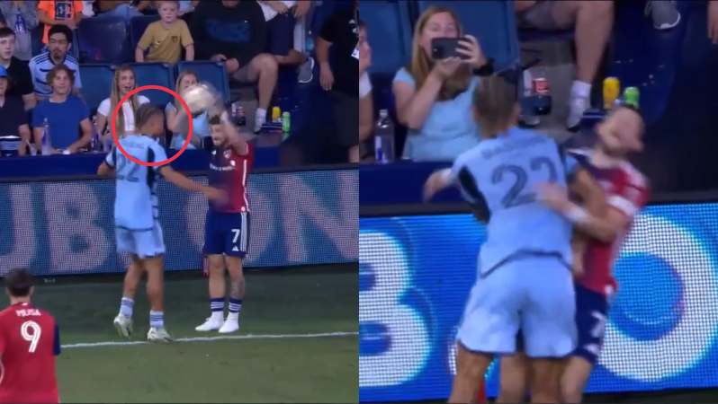 Zorhan Bassong red card vs. FC Dallas