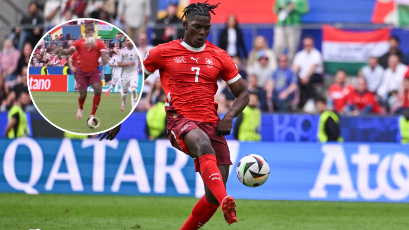 Embolo scores winner for Switzerland after leg brace comes off vs. Hungary