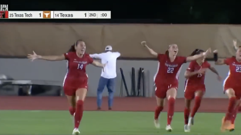 Texas Tech goal vs Texas