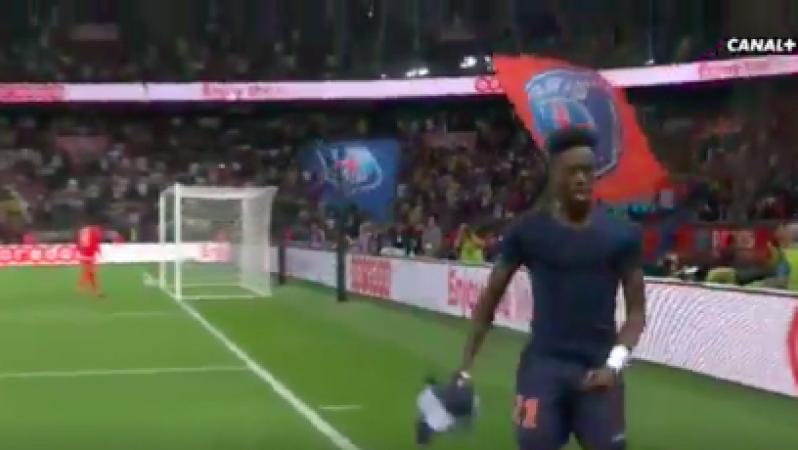 Tim Weah first Ligue 1 goal