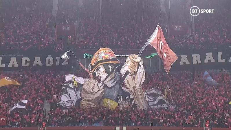 Trabzonspor tifo vs Basel