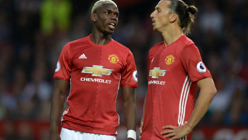 Zlatan and Pogba share harsh words