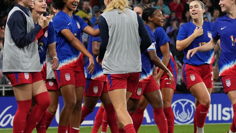 Lily Yohannes scores in USWNT debut