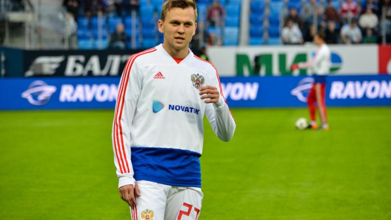 Denis Cheryshev goal vs Saudi Arabia