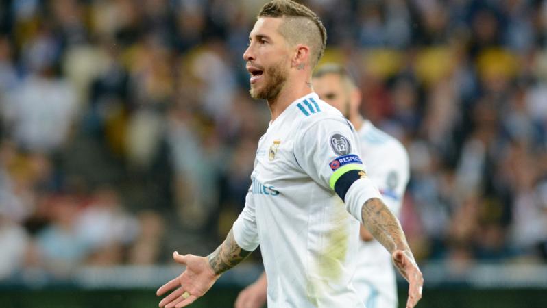 Sergio Ramos elbow