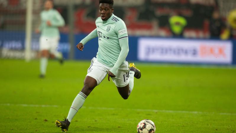 Alphonso Davies Bayern goal