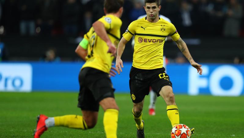 Christian Pulisic Dortmund highlights