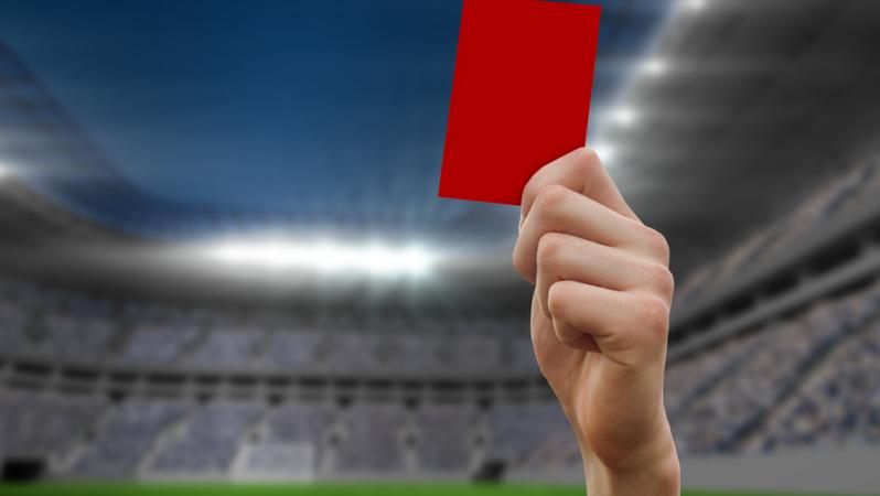 red card