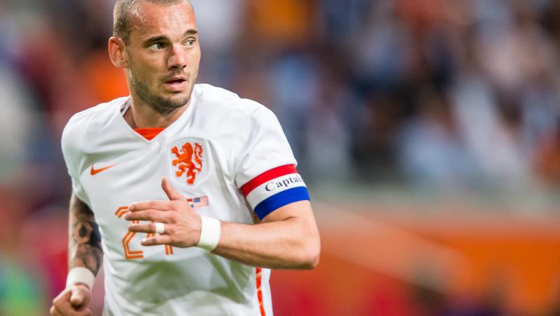 Wesley Sneijder final Netherlands match