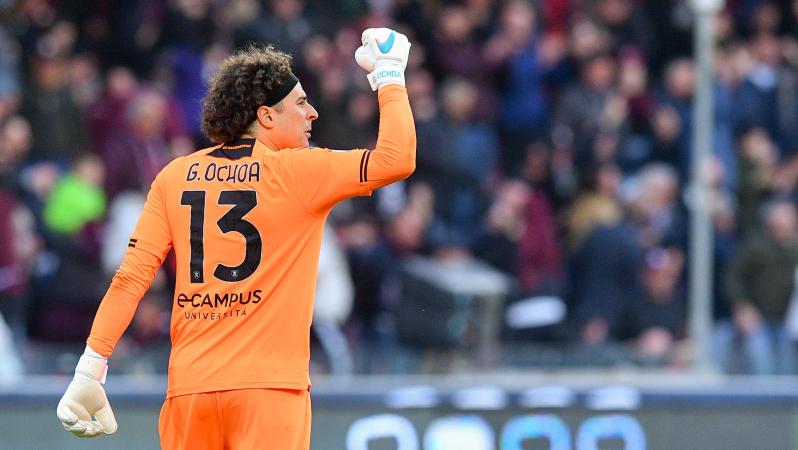 Ten Ochoa saves vs Inter Milan during 1-1 draw