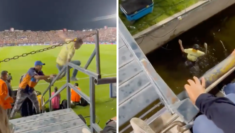 Worst pitch invasion attempt