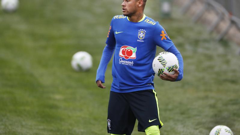 Neymar Jr In Training 