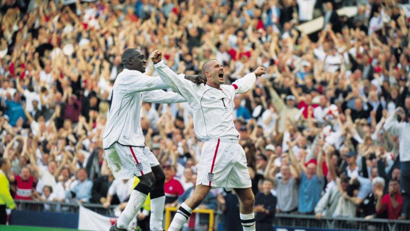 David Beckham Goal vs Greece 