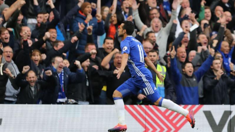 Pedro scores fastest goal