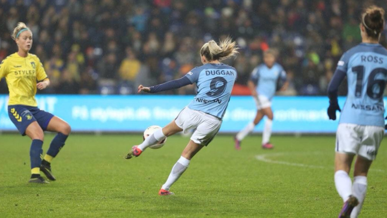 Toni Duggan Goal in Champions League