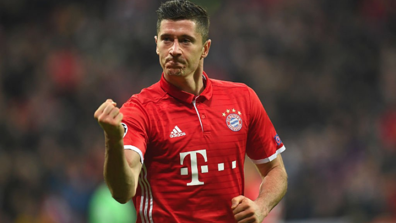 Robert Lewandowski Goal vs Atletico