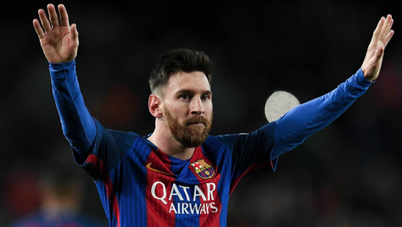 Messi scores double nutmeg in Barcelona Training 