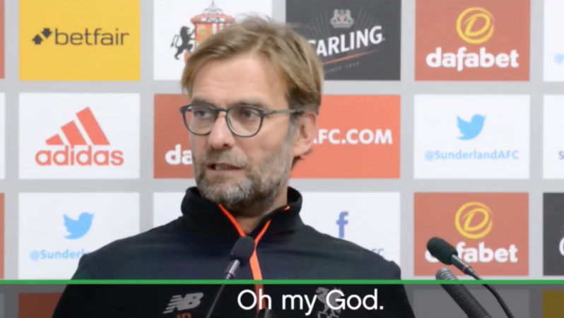 Jurgen Klopp lashes out on journalist