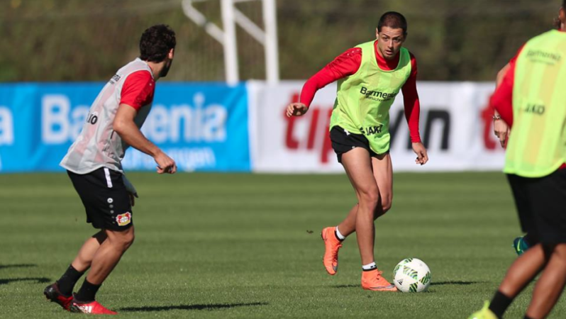 Chicharito Looks Fast In Training Goal 