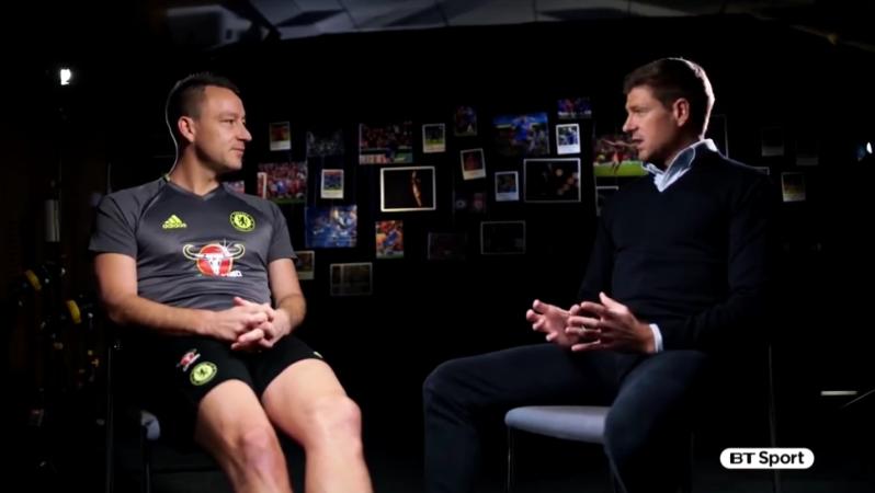 Steven Gerrard Interviews John Terry