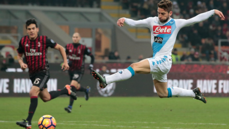 Dries Mertens Best goals by Napoli