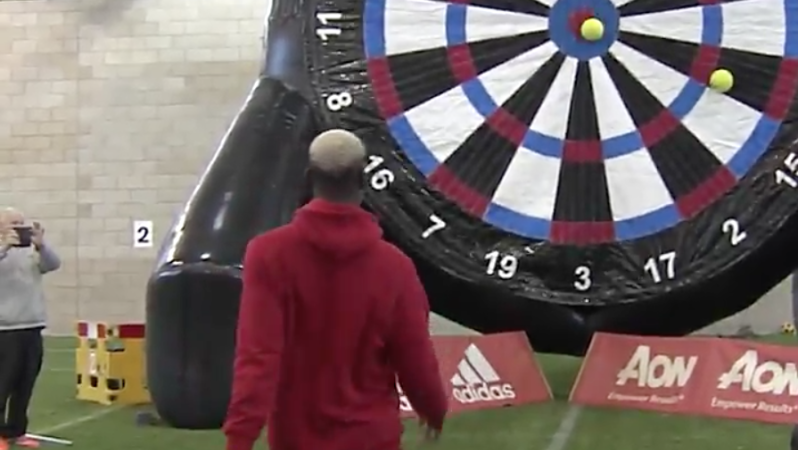 Paul Pogba Bullseye Foot Darts 