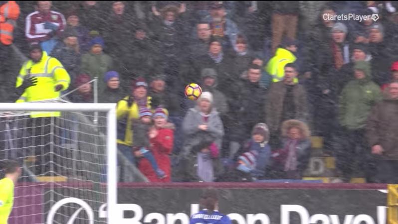 Burnley Fan Saves Son From Shot 