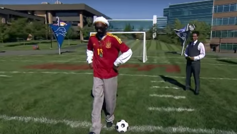 Snoop Dogg Penalty Kick
