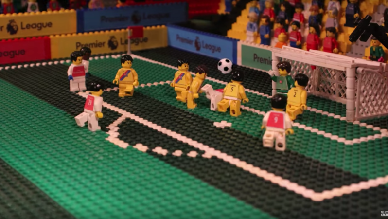 Olivier Giroud Scorpion Kick In Legos 