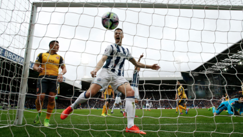 West Brom Corner Kick Goals