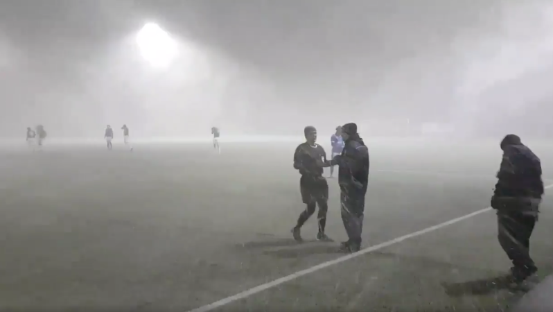 Iceland weather soccer