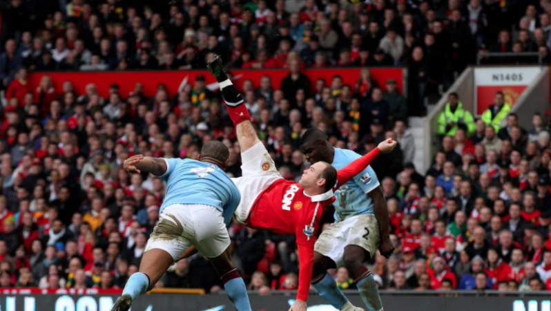Wayne Rooney Bicycle kick vs Manchester City