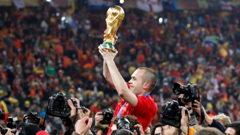 Andres Iniesta World Cup Winning Goal 