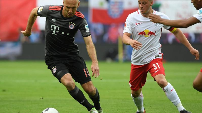 Arjen Robben Scores Winning Goal In Extra Time VS RB Leipzig  