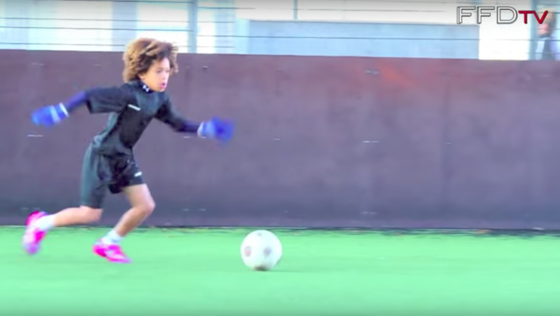 Denim Nnamudi dribbling skills