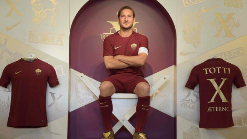 Francesco Totti Tactics at Roma