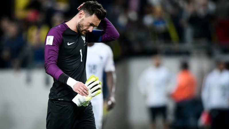 Hugo Lloris fail vs Sweden 