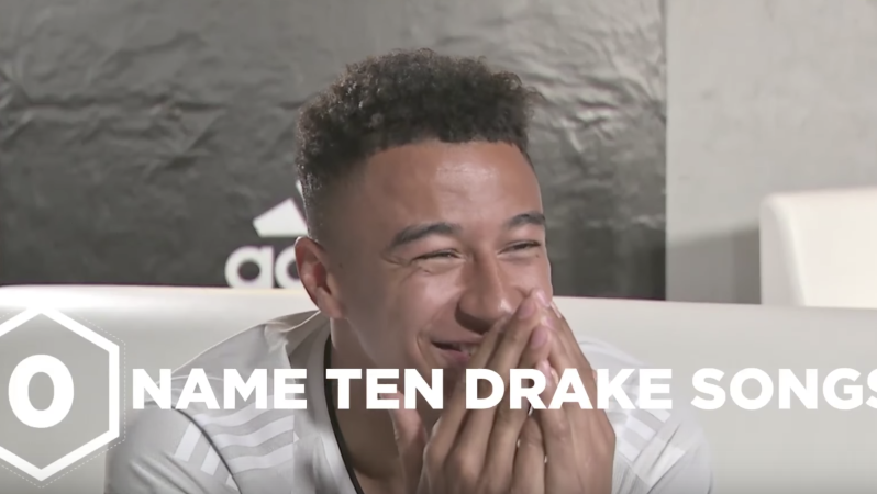 Ander Herrera Jessie Lingard 10in10 Challenge
