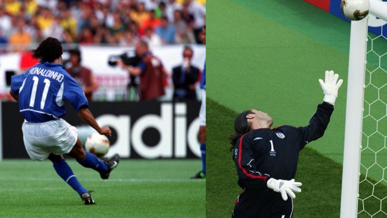 Ronaldinho Goal vs England 2002 World Cup