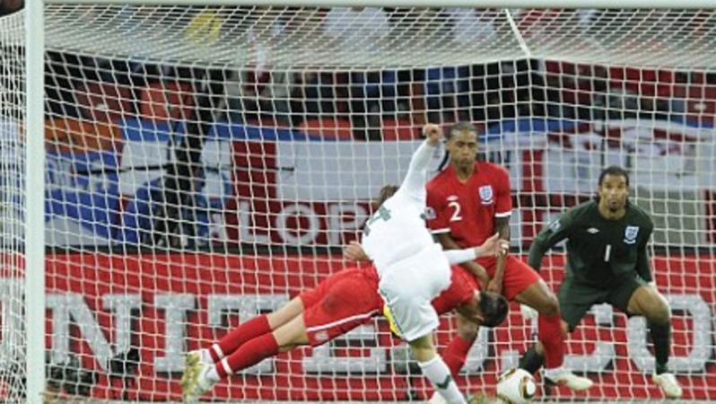 John Terry World Cup Diving Header VS Slovenia