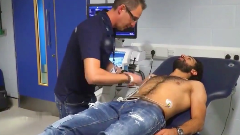 Mohamed Salah physical Liverpool