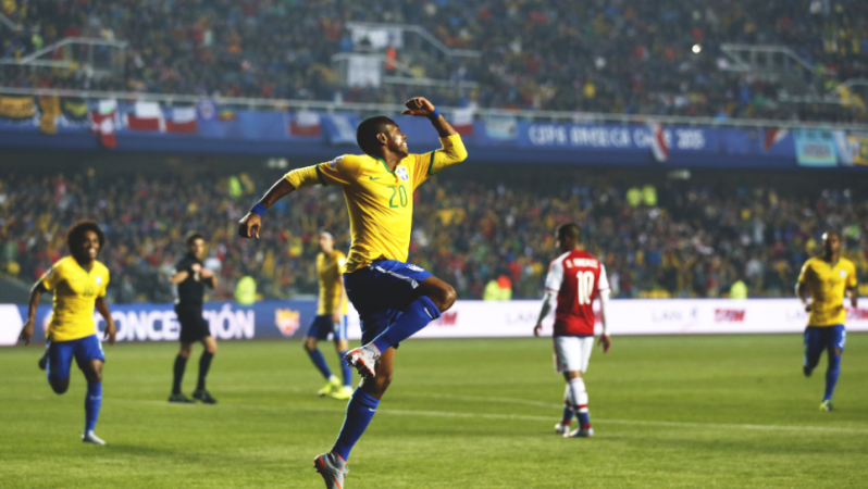 Robinho celebration