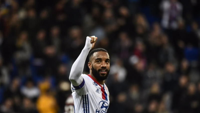 Alexandre Lacazette goals for Lyon