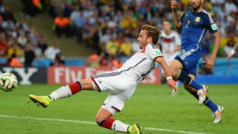 Mario Gotze goal vs Argentina