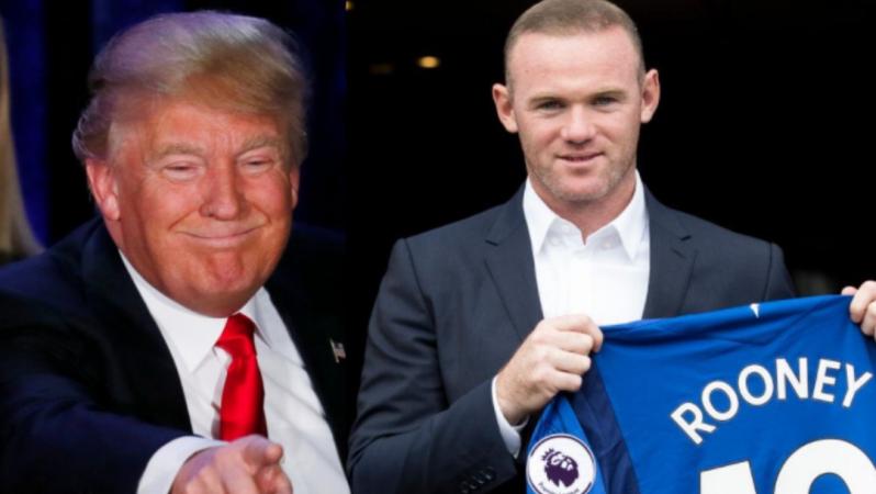 Wayne Rooney Donald Trump Impression