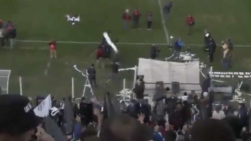 Drone Taken Out At Match In Argentina 