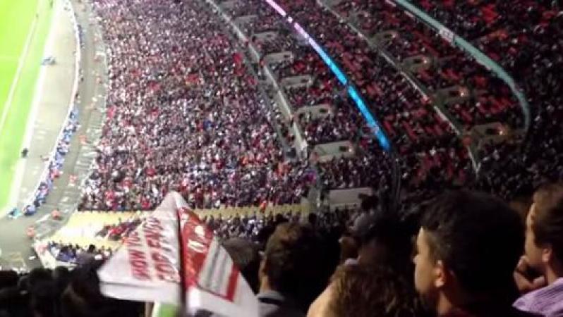 Peru England Paper Airplane Sent From Upper Deck