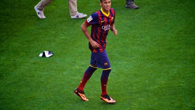 Neymar Barcelona debut
